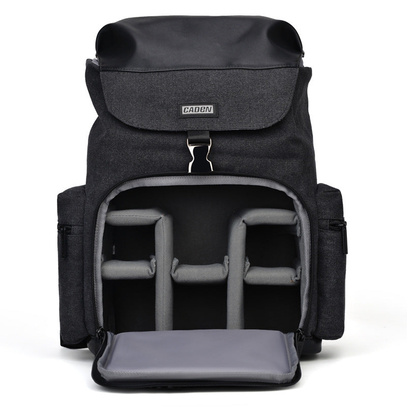 Urban Explorer Canvas Camera Backpack