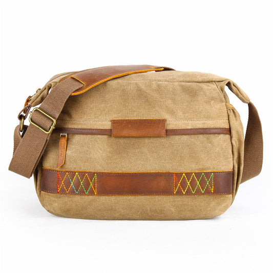 Durable canvas camera messenger bag for SLR photographers – Camera Base