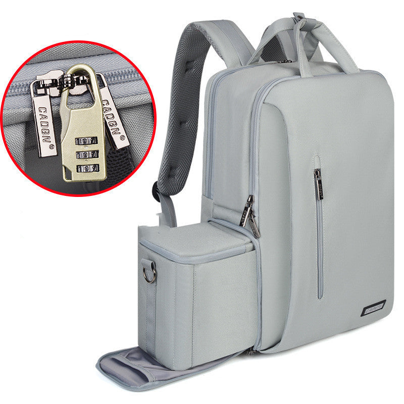 Waterproof 2-in-1 Camera Backpack & Shoulder Bag