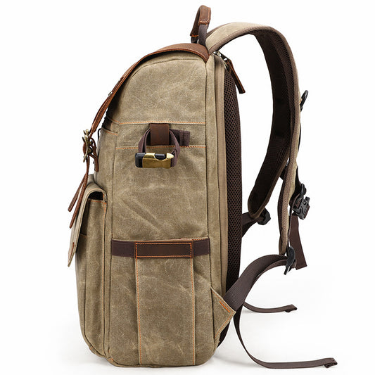 Frontier Canvas Camera Backpack